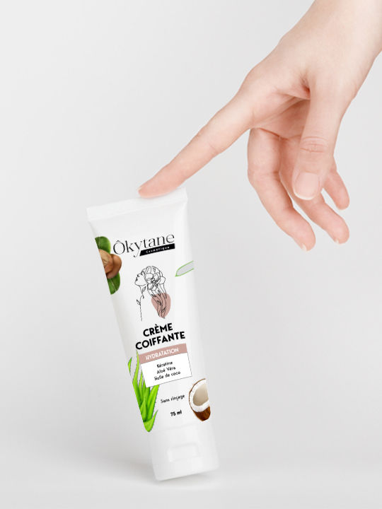 Crème Coiffante Sans Rinçage à la Kératine – Image 3