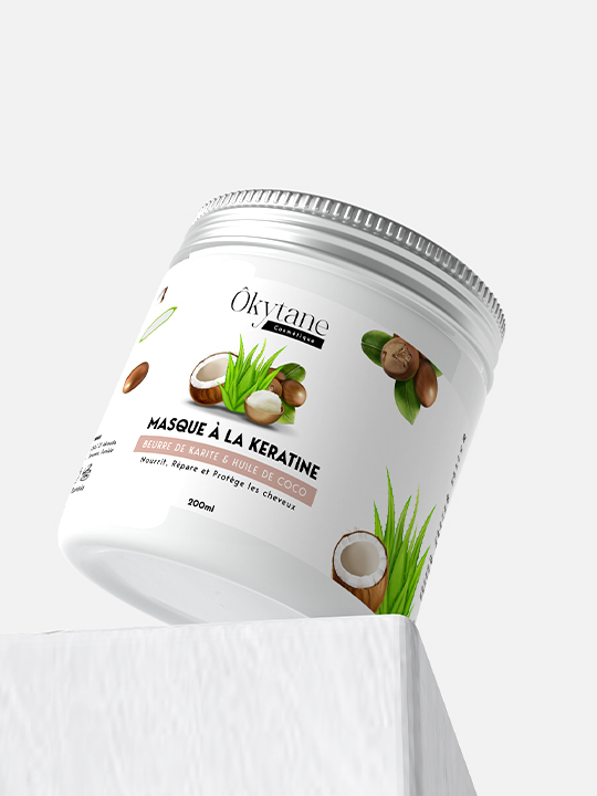 Masque à la Kératine - Nourrit, Répare et Protège – Image 2